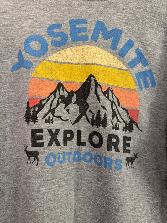 Upcycled graphic sweatshirt